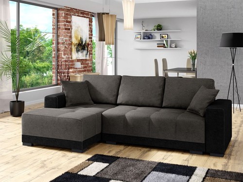 Corner sofa bed shaped - corner,