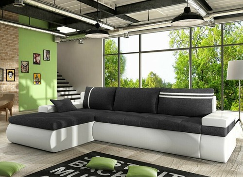 Corner sofa bed - corner, with