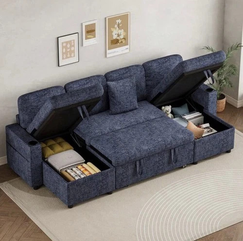 Seater corner sofa bed - 4,