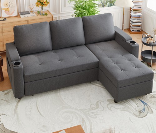 Shaped corner sofa bed 3 - sofa,