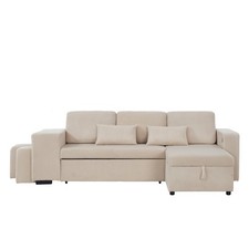 3 Seater Corner Sofa Bed w/