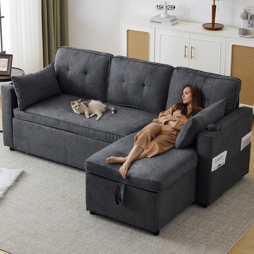 Cotton linen corner sofa - corner,